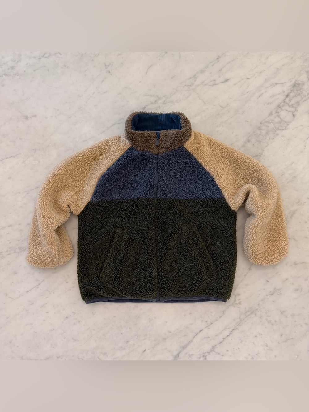 Zara Boy’s Fleece Coat - Boy’s Colorblock Zip-Up Fleece - Zara Boy’s Jacket